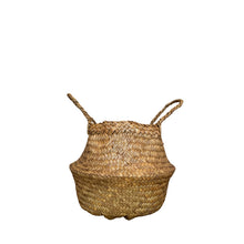 Seagrass Belly Basket Warm Orange - Small