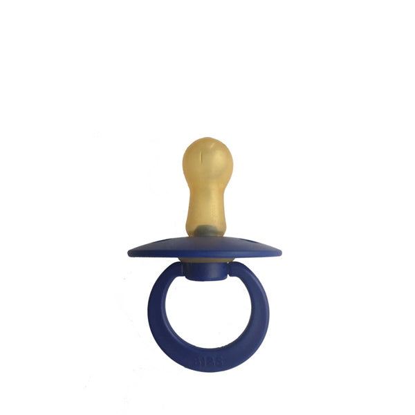 Bibs Classic Round Pacifier Navy Elenfhant