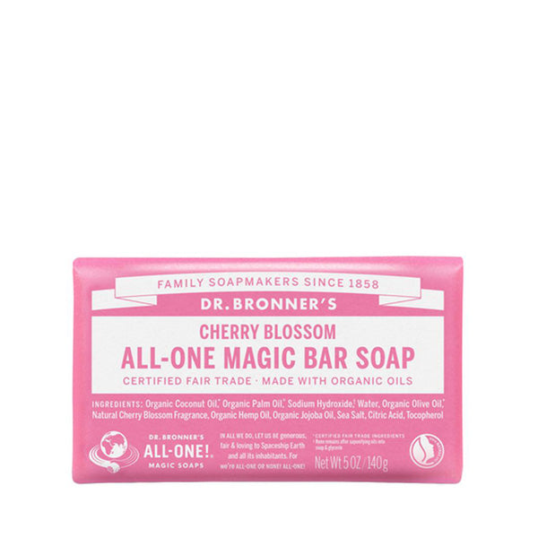 Dr. Bronner's PureCastile Bar Soap Cherry Blossom Elenfhant