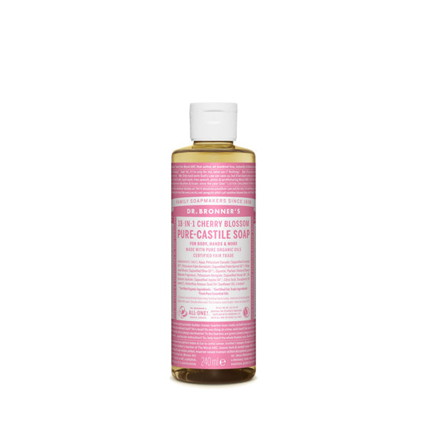Dr. Bronner's PureCastile Liquid Soap Cherry Blossom Elenfhant