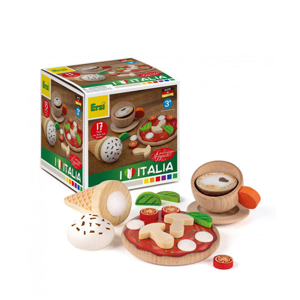 Wooden small assorted cheese - Erzi - Teia Education & Play
