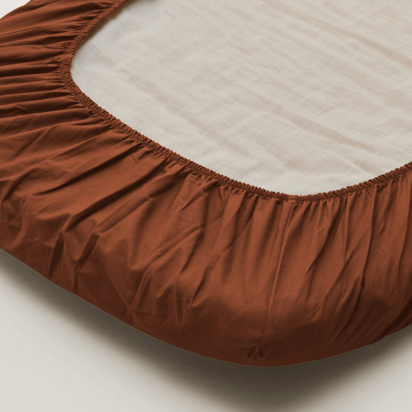 Garbo Friends Junior Fitted Sheet Ochre Elenfhant