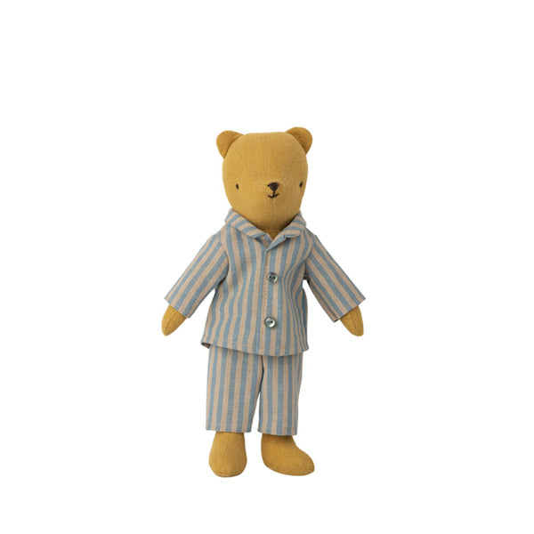 Teddy bear sales material pyjamas
