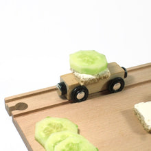 Neue Freunde Railroad Breakfast Set - Red