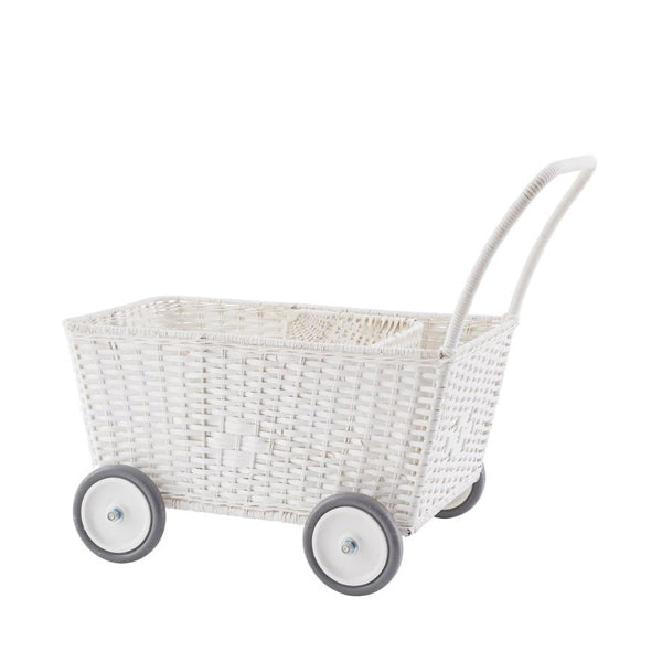 Olli Ella  オリエラ　STROLLEY  ホワイト Olli Ella Strolley - White – Elenfhant