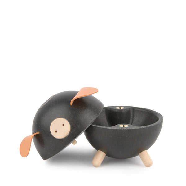Plan Toys Piggy Bank Black Elenfhant
