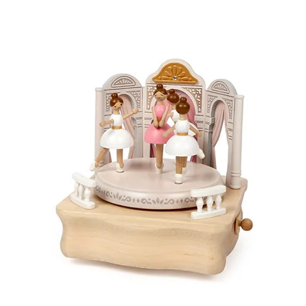 Wooderful Life Wooden Music Box Ballet Elenfhant
