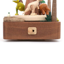 Wooderful Life Wooden Music Box - Volcano & Dinosaur