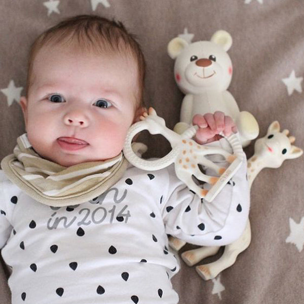 Sophie the Giraffe Teething Ring Soft Elenfhant