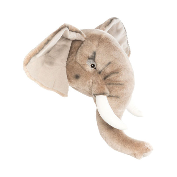 Stuffed elephant head best sale