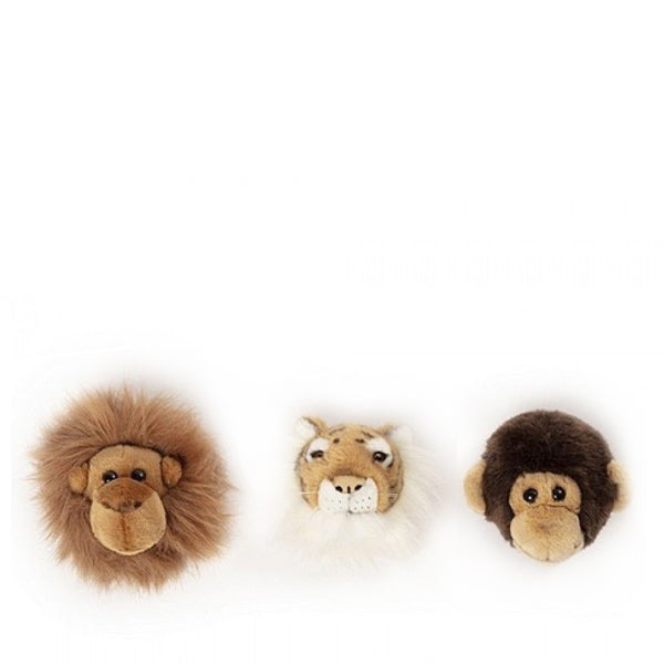 Soft animal wall hotsell heads