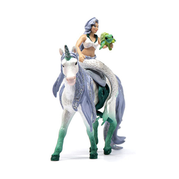 Schleich BAYALA Mermaid Riding on Sea Unicorn Elenfhant