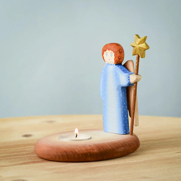 Bumbu Toys Angel Figurine Candle Holder