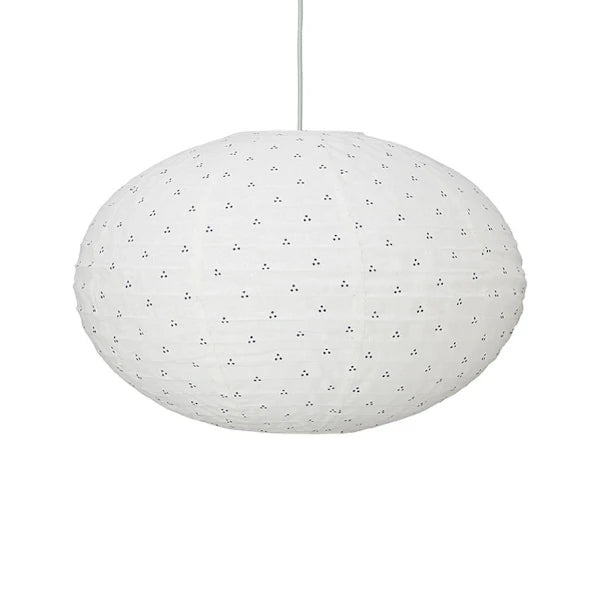 Cam Cam Copenhagen Eclipse Lamp - Navy Dot