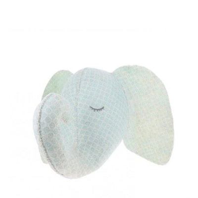 Fiona Walker Sleepy Elephant Head - Blue