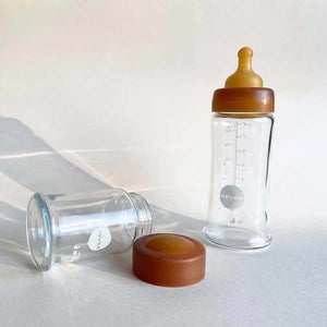 Hevea Wide Neck Baby Glass Bottle Nipple