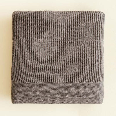 Hvid Blanket Gaston - Stone