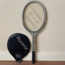 Vintage Rucanor - Wooden Tennis Racket with Sleeve