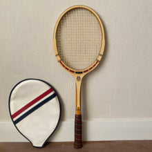 Vintage Davis Classic - Wooden Tennis Racket with Sleeve