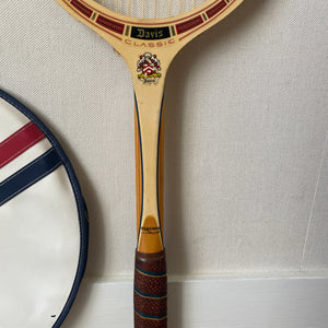 TAD DAVIS CLASSIC Ⅲ　ヴィンテージ　木製テニスラケット Vintage Davis Classic - Wooden Tennis Racket with Sleeve