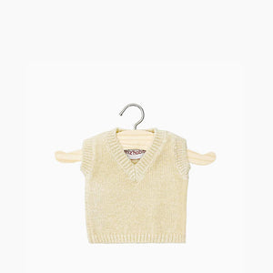 Minikane Paola Reina Baby Doll Knitted Spencer LÉONARDO – Crème