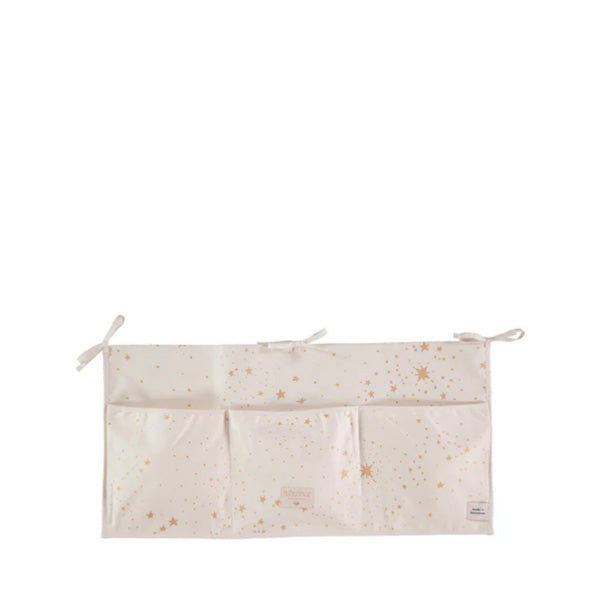 Nobodinoz Merlin Crib Organizer - Gold Stella/Natural