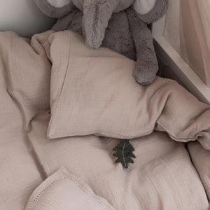 Sebra Muslin Bed Linen - Seabreeze