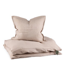 Sebra Muslin Bed Linen - Seabreeze