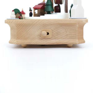 Wooderful Life Wooden Music Box - Christmas Market