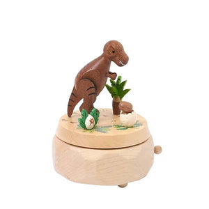 Wooderful Life Wooden Music Box - Dinosaur Baby