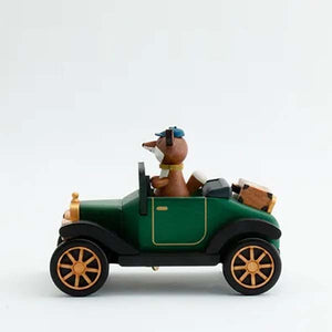 Wooderful Life Wooden Music Box - Fox Vintage Car