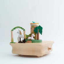 Wooderful Life Wooden Music Box - Unicorn Garden