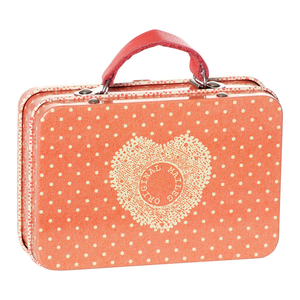 Maileg Metal Suitcase Red Heart