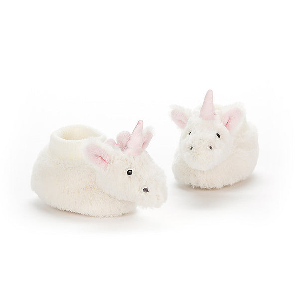 JellyCat Bashfull Booties - Unicorn