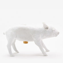 Areaware Reality Bank in the Form of a Pig - Matte White