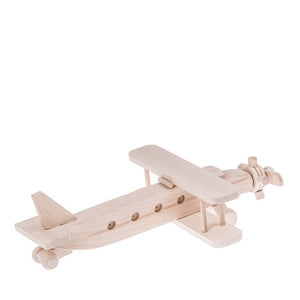 Bartu Wooden Double Deck Aircraft Maxi - Natural