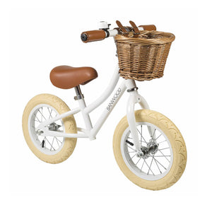 Banwood First Go 12″ Balance Bike – White