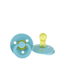 Bibs Classic Round Pacifier - Light Blue