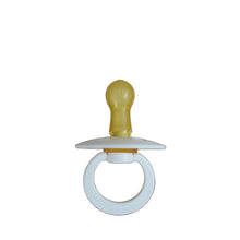 Bibs Classic Round Pacifier - White