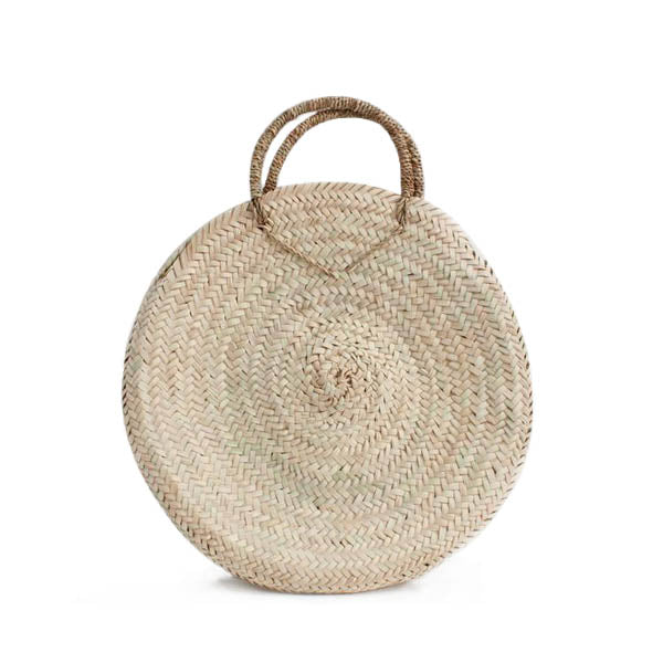 Round basket deals purse