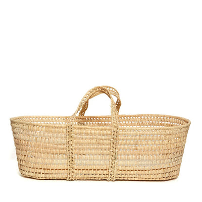 Bohemia Design Natural Baby Moses Basket – Palm Leaf
