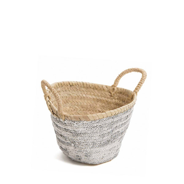 Bohemia Design Mini Sequin Basket – Silver