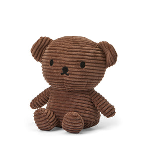 Bon Ton Toys Miffy Boris Bear Corduroy Soft Toy - Brown