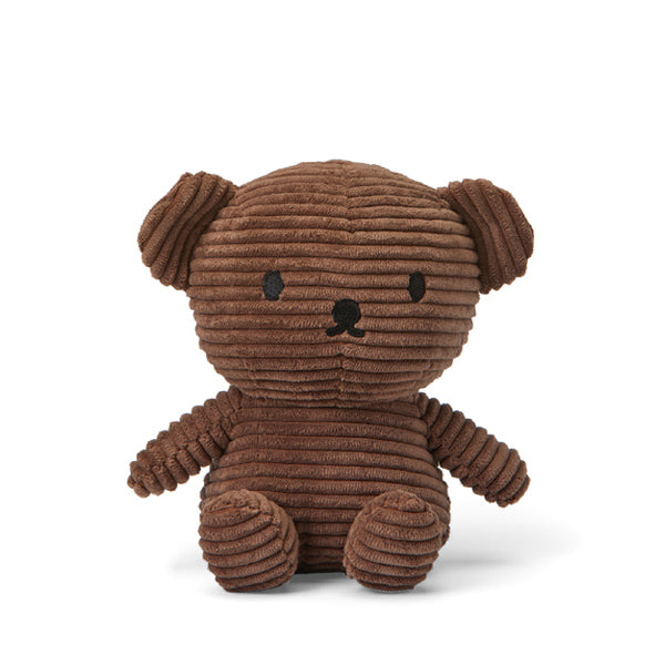 Bon Ton Toys Miffy Boris Bear Corduroy Soft Toy - Brown