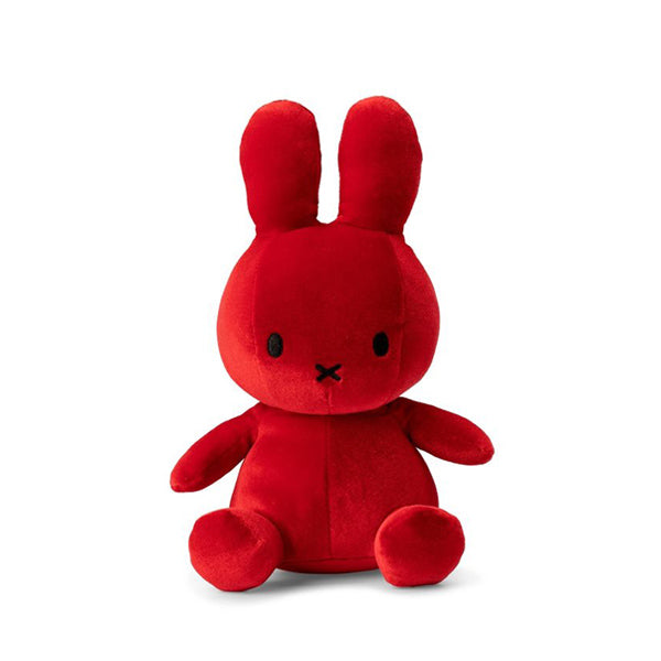 Miffy Velvet Soft Toy – Candy Red