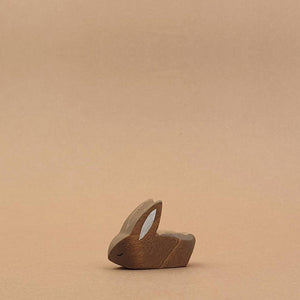 Brin d'Ours Brown Baby Rabbit - Lying