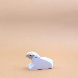 Brin d'Ours Lying Lamb - White