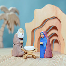 Bumbu Toys Jesus Child and Crib SET
