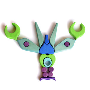 Bumbu Toys Peacock Puzzle
