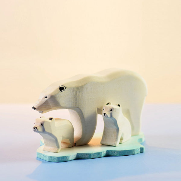 Bumbu Toys Polar Bears & Ice Floe SET